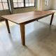 XL vintage dining table in solid wood