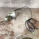Jielde patinated lamp 1950