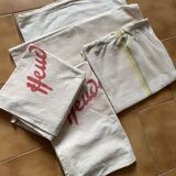 Set of 5 bags of old flour