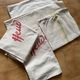 Set of 5 bags of old flour