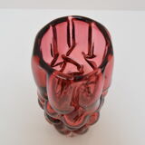 Glass Vase by Pavel Hlava for Crystalex Nový Bor,1970's.