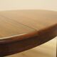 Round rosewood table, 1960, designer: Harry Østergaard, Randers Møbelfabrik