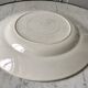 Round dish Digoin Sarreguemines model Corsica 40s