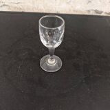 6 small vintage liqueur glasses