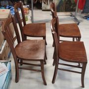 Set of 4 bistro chairs