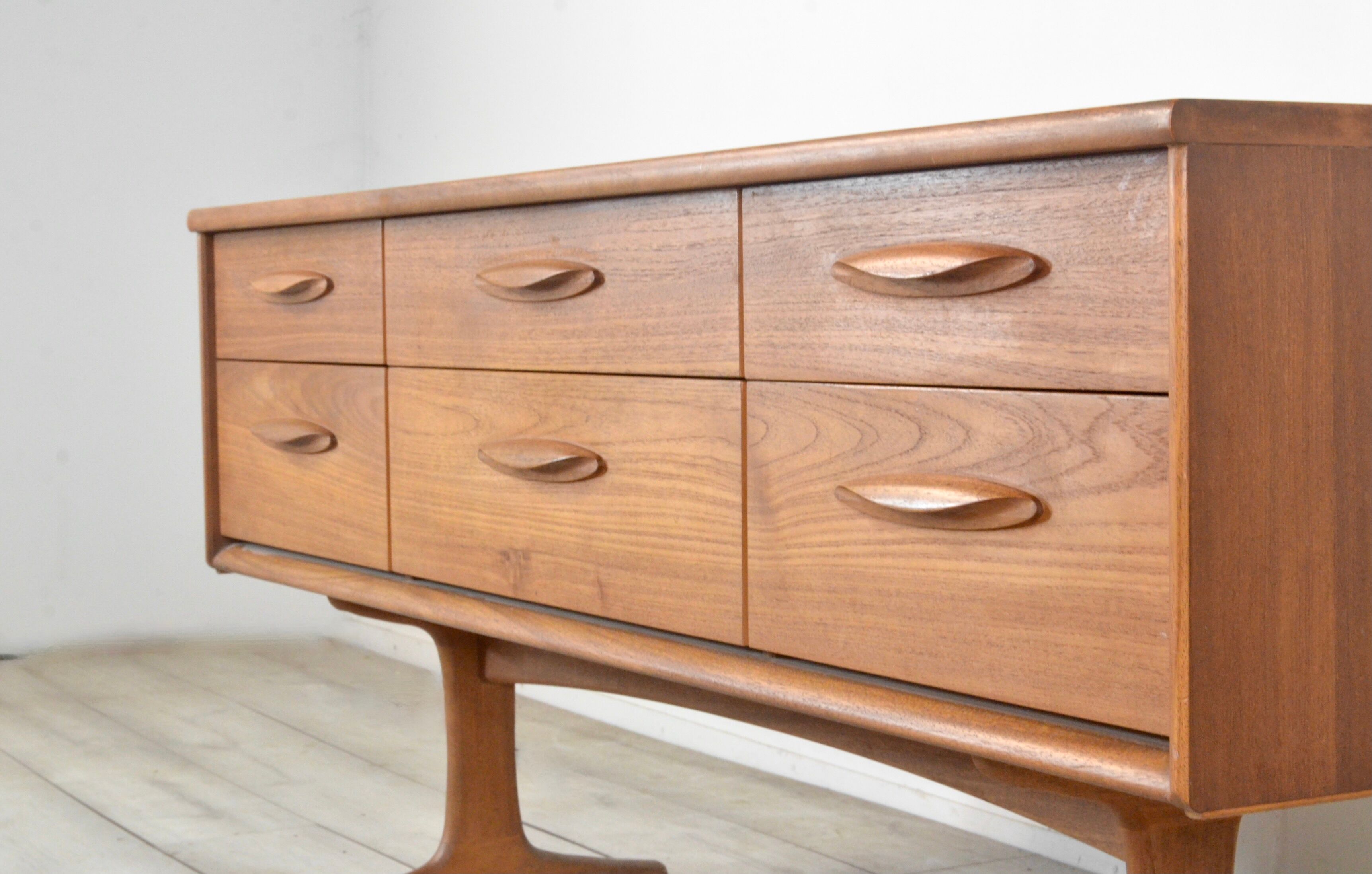 Midcentury teak sideboard / dresser by frank guille for austinsuite