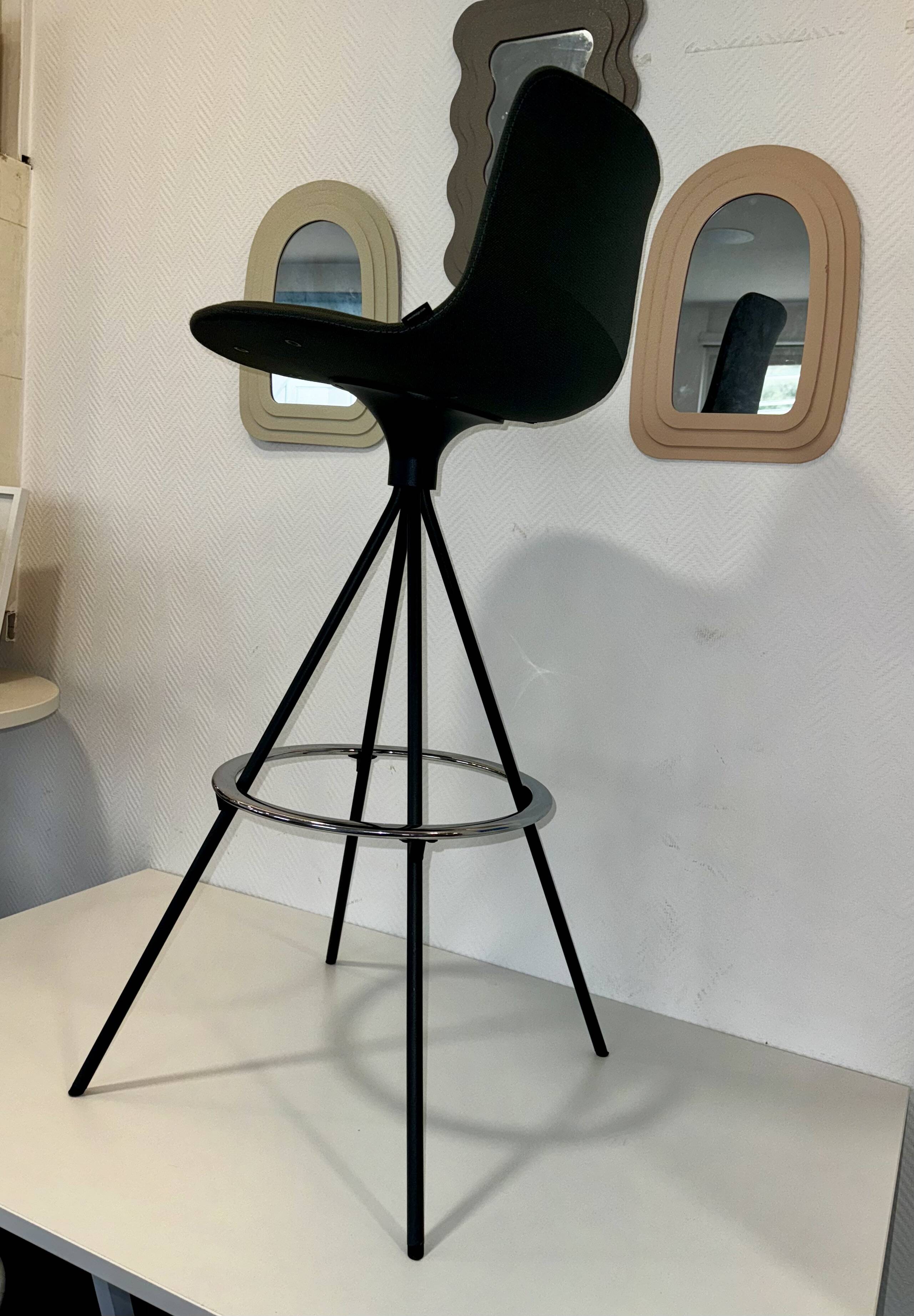 ENEA High design stool in grey colour
