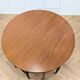 Table et chaises roundette par Hans Olsen