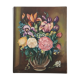 Oil on canvas flower