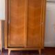 Vintage wardrobe with compass feet