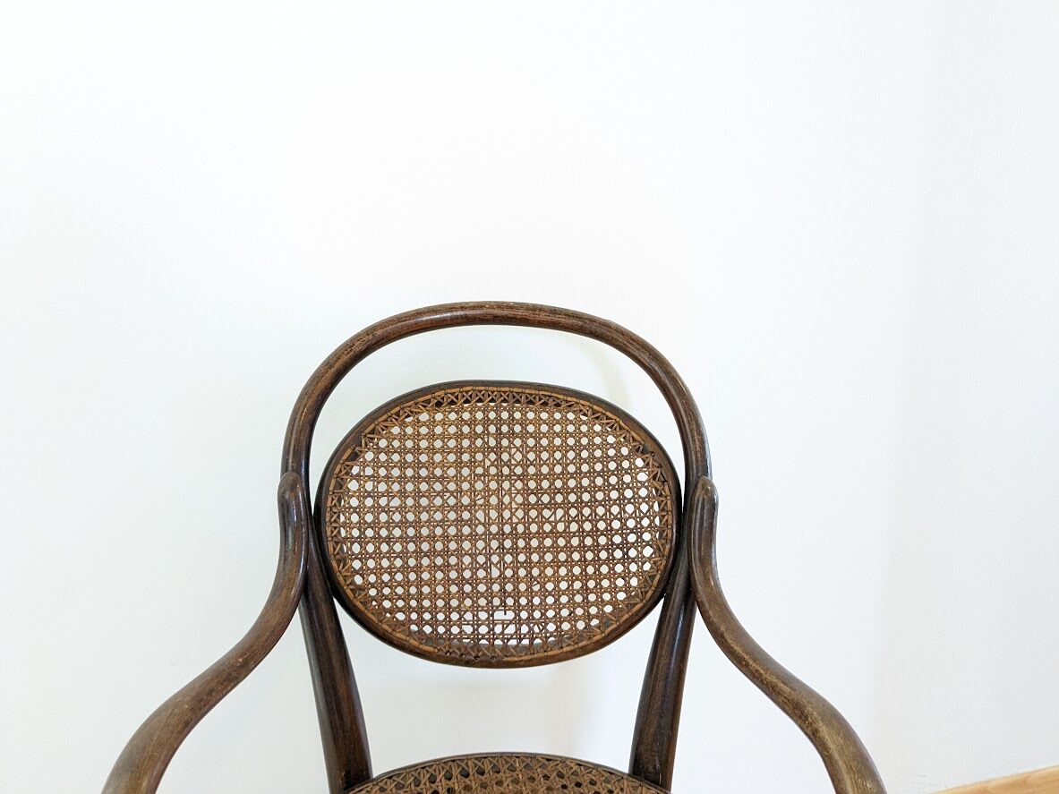 Armchair thonet child curve and rare canning
