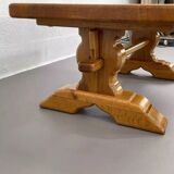 Table basse vintage en chêne
