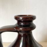 Vase en céramique Fat Lava west germany années 70