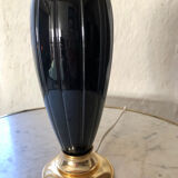 Ceramic and metal table lamp