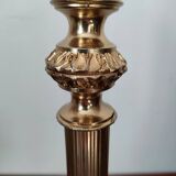 Lampe Corole néo-classique - Bronze, Pâte de verre - Années 1950/60