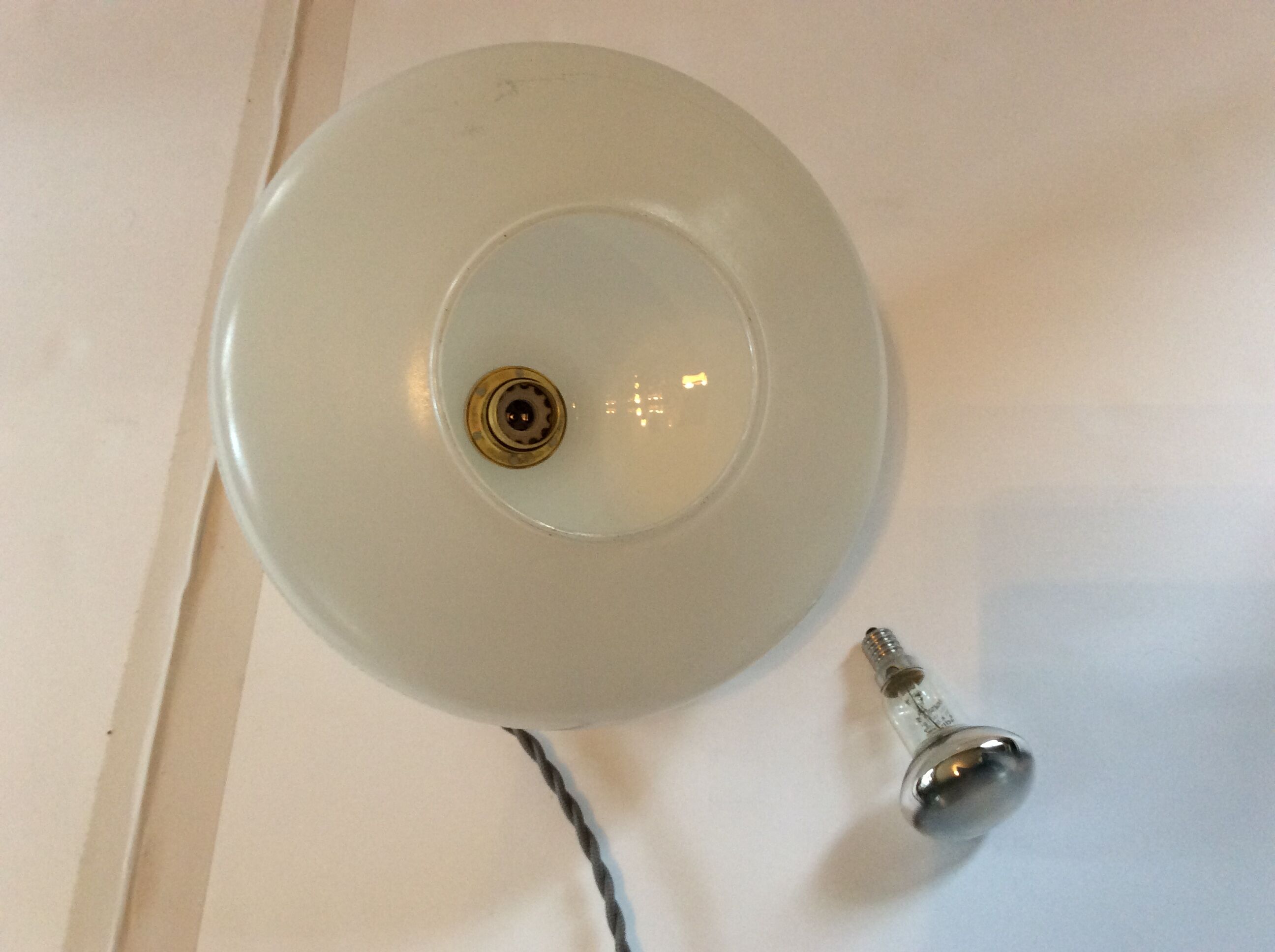 Scandinavian opaline hanging