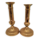 Bougeoirs en laiton