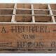 Wooden bottle locker