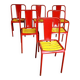 6 chaises tolix T4