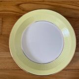 Yellow Moulin des Loups soup plates