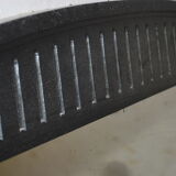 Black fireplace mirror 95x141cm