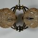 1960s 1970s 6-Light Sputnik Chandelier by Kaiser Leuchten Germany