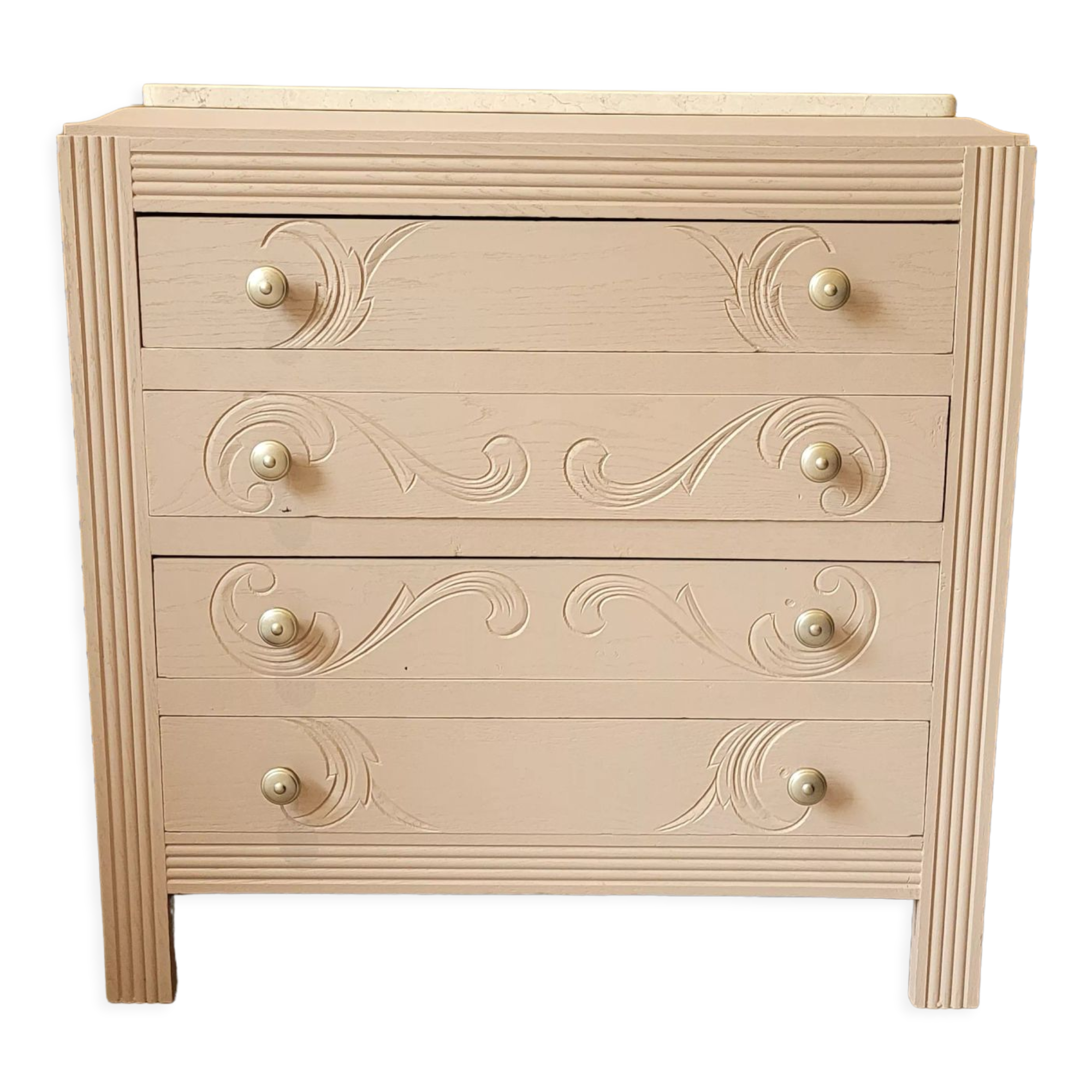 Vintage art deco chest of drawers