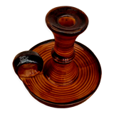 Saint Clement ceramic hand candle holder