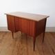 Desk line scandinavian 1960s teak