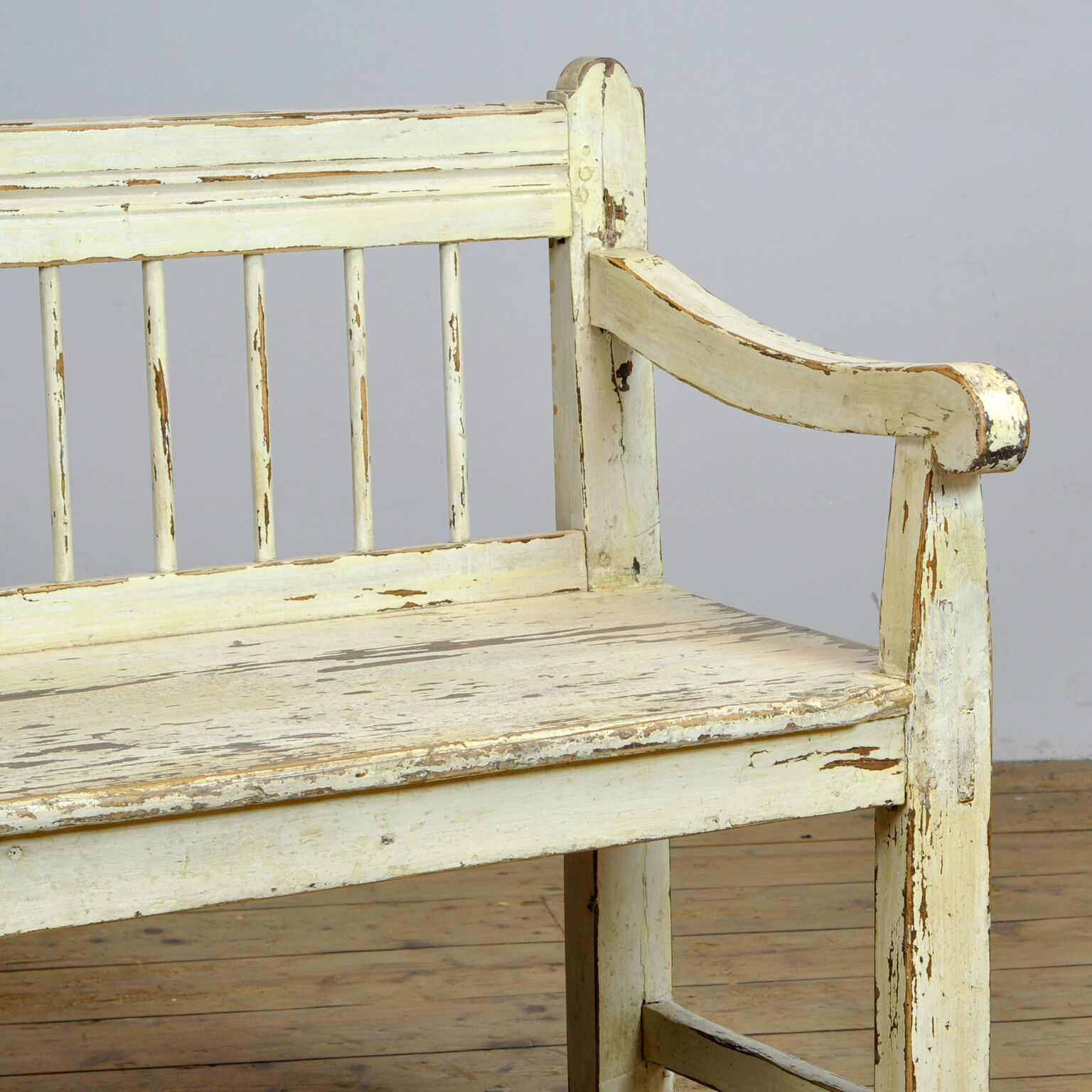Antique Pine Bench, 1930s