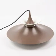 Danish vintage Radius pendant lamp by Erik Balslev, Fog og Morup, 1977