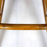 Vintage Formica and Wood Chairs from TON, 1960s, Set of 2