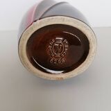 Red and brown verceram vase