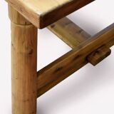 Pine dining table, 1950s.