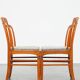 Suite de 2 chaises à repas Schuitema design Art Nouveau