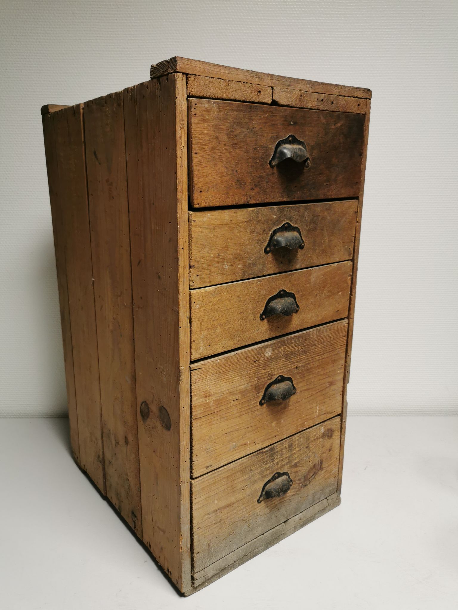 Old cabinet of craft drawer