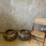 Pair of ceramic pots