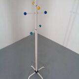 Italian tubular coat rack, 1970s