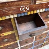 Meuble de métier Indien 40 tiroirs