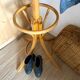 Vintage parrot coat rack
