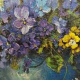 Bouquet canvas oil
