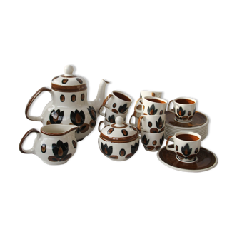 Kimono coffee set by Boch Belgium