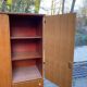 Scandinavian 3-door oak wardrobe from the 1960s, 155cm.