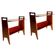 Mid-Century Wooden Side Tables by Gio Ponti, 1950s, Set of 2
