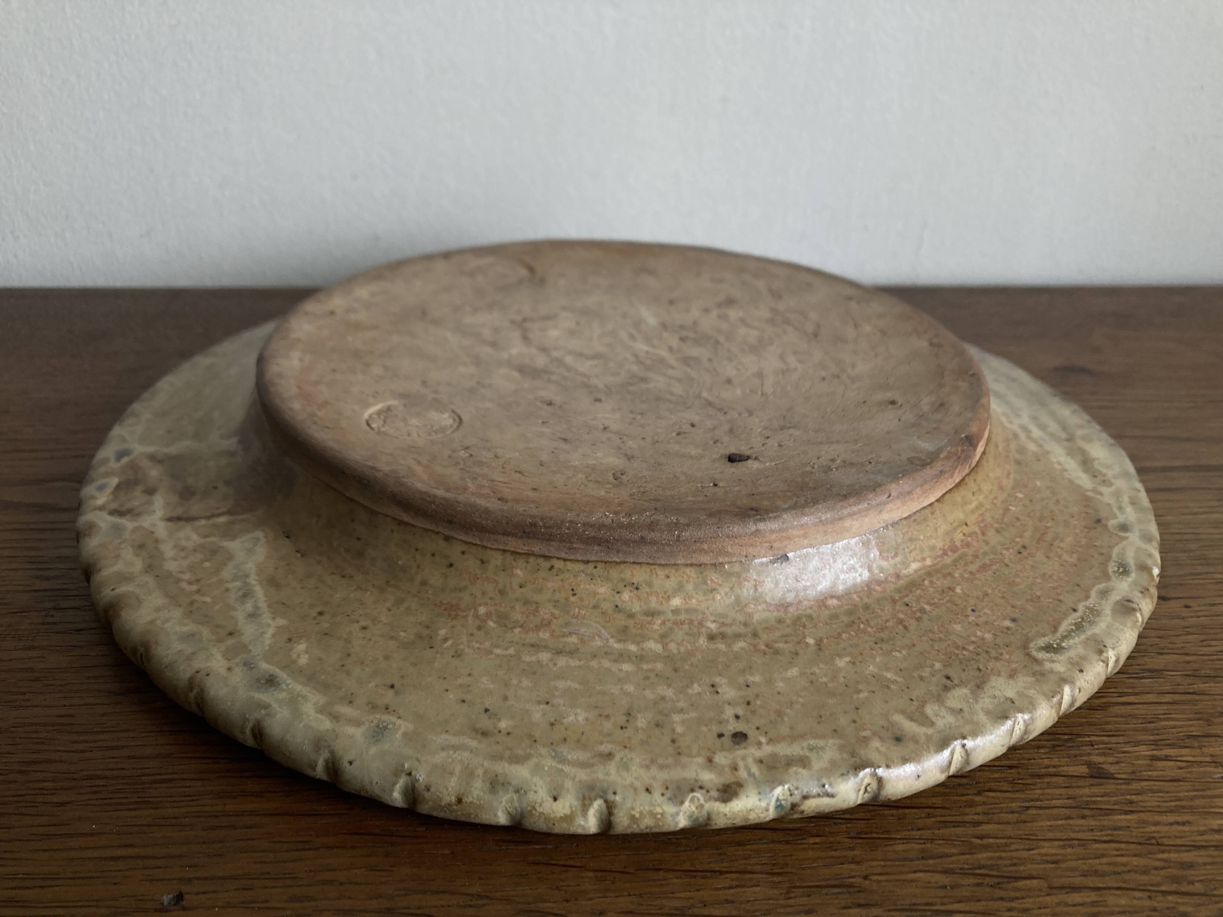 La Borne ceramics Joseph Talbot 1970 XXL in incised stoneware