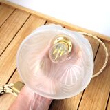 Pair of old globe walking lamps