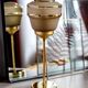 Lampe à poser avec globe vintage