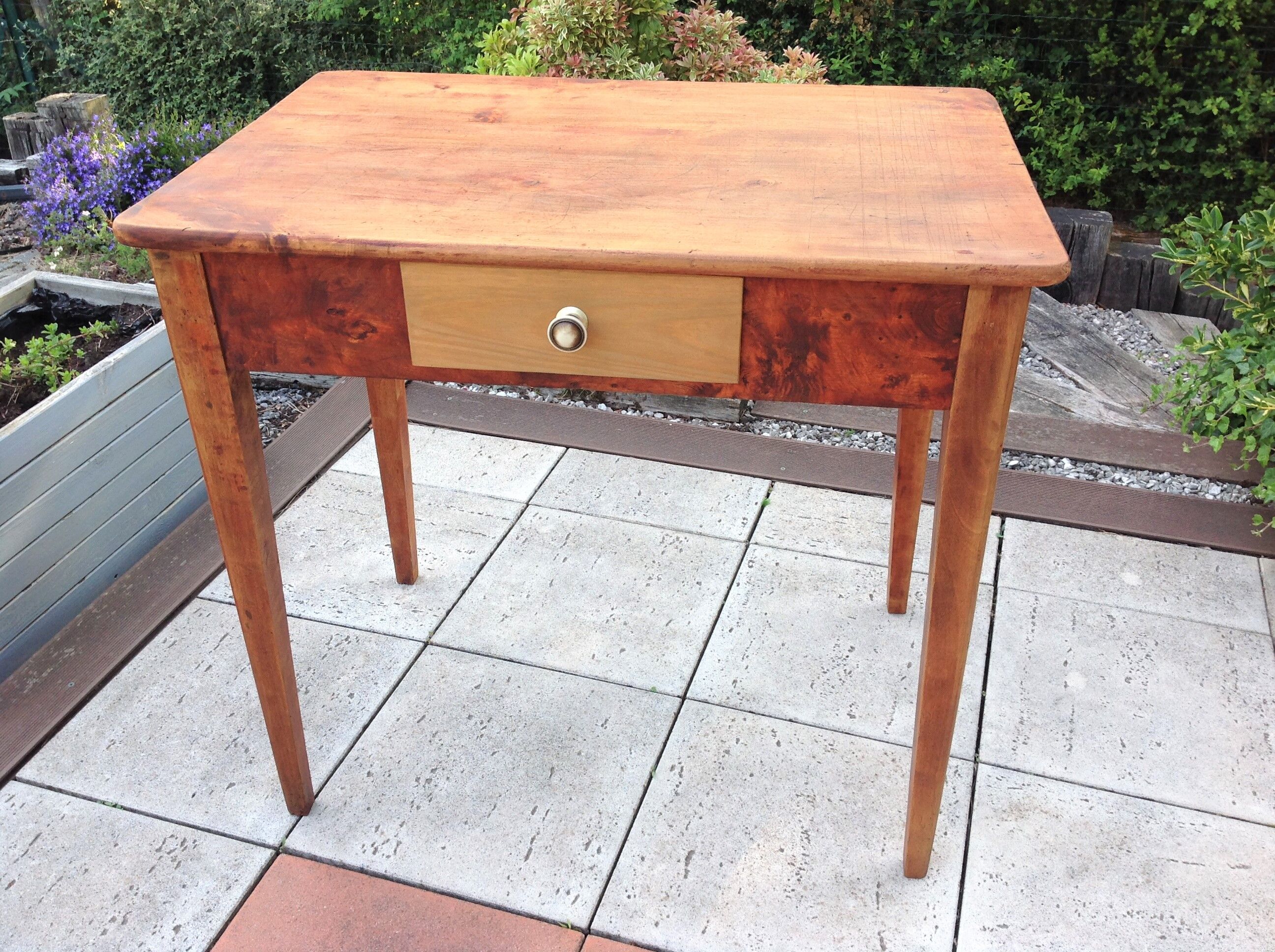 Antique vintage farmhouse table from the 40s and 50s