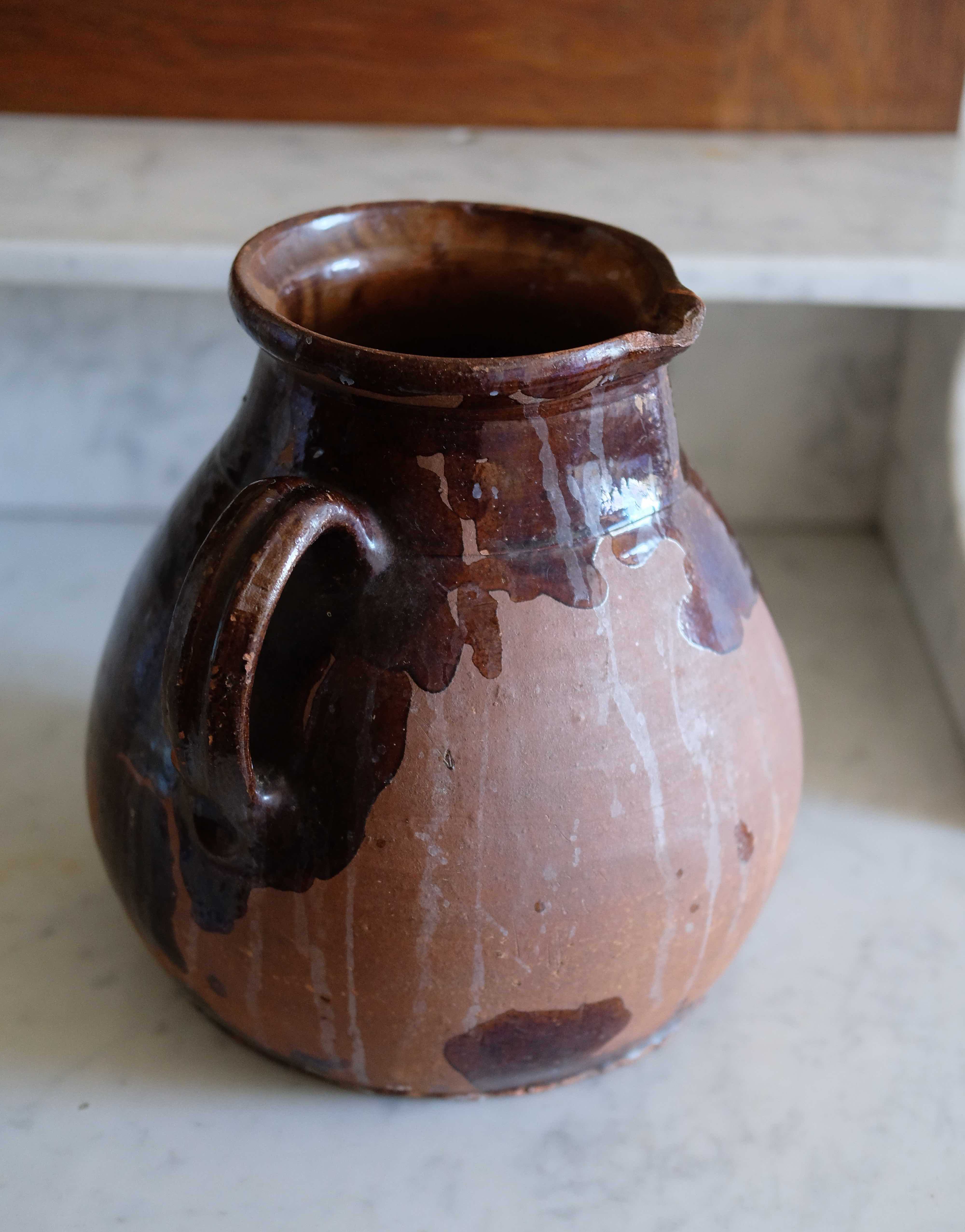 Vieille Cruche d’Argile, Vase maison de campagne Provence