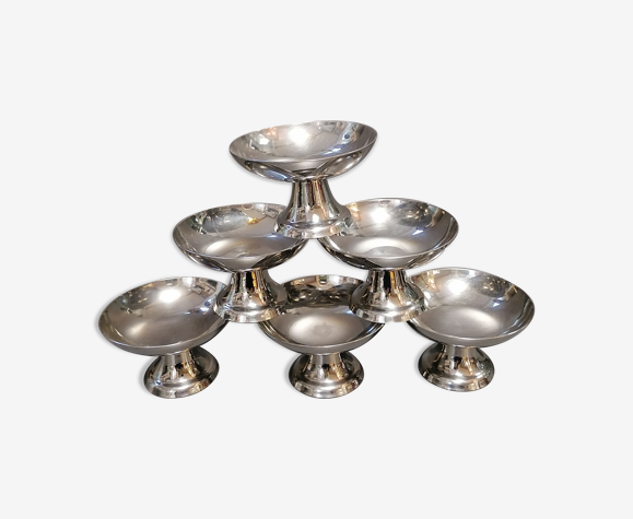 Vintage stainless steel cups
